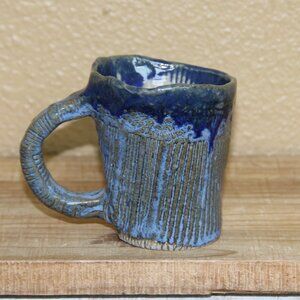Beautiful Espresso Mug Hand Crafted Studio Pottery - Has Been Used as a Display